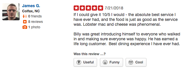 Food Review Examples My Food